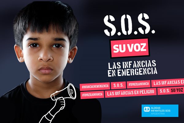 sos su voz las infancias en emergencia